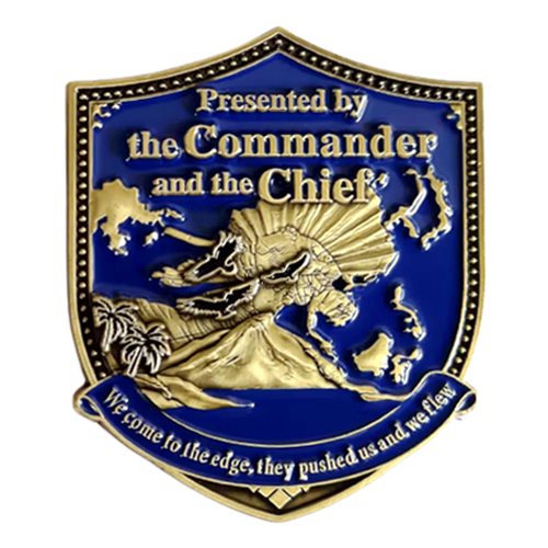 692 ISRG Commemorative Commander and Chief Challenge Coin - View 2