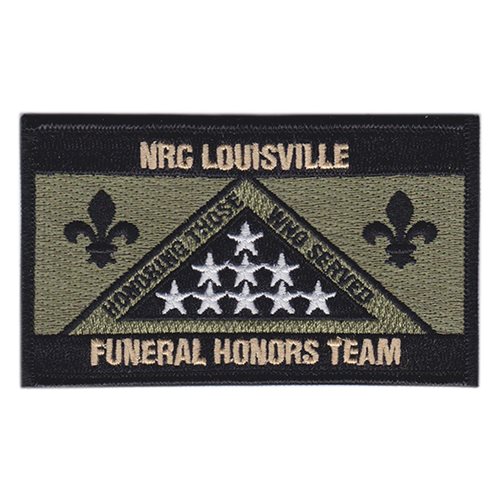 Navy Reserve Center Louisville Funeral Honors Team Patch