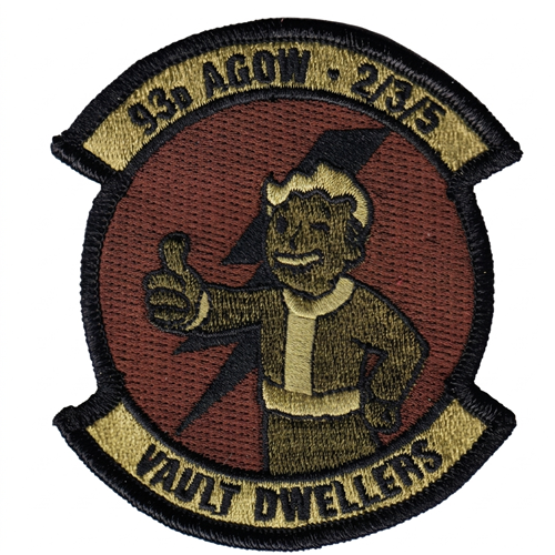 93 AGOW - 235 Vault Dwellers OCP Patch