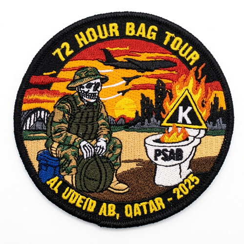 32 EARS 72 Hour Bag Tour Patch