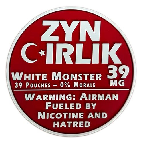 39 OSS Zyn Cirlik PVC Patch