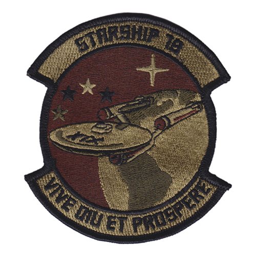 USAFA CS-19 Starship OCP Patch