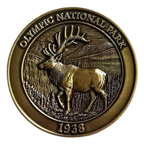 Olympic National Park 1938 Challenge Coin