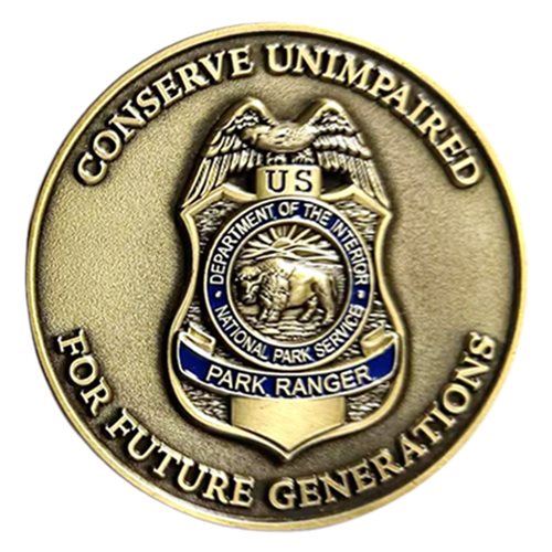 Olympic National Park 1938 Challenge Coin - View 2