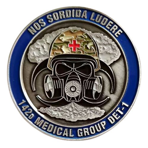 142 MDG Det 1 CBRNE Challenge Coin