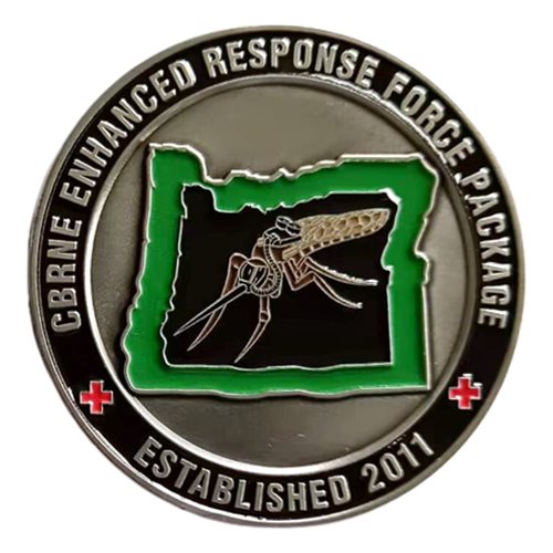 142 MDG Det 1 CBRNE Challenge Coin - View 2