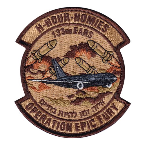 133 ARS Operation Epic Fury Patch