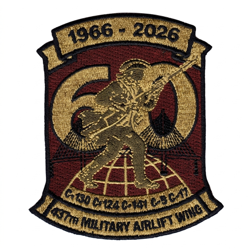 437 AW 60th Anniversary OCP Patch