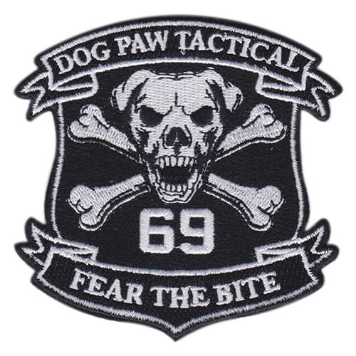 Dog Paw Tactical Patch
