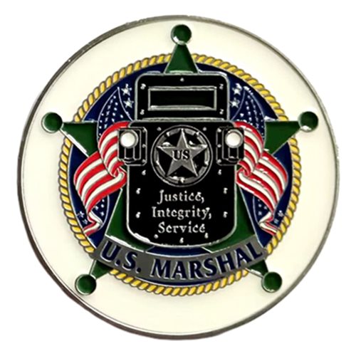 USMS Justice Integrity Service Challenge Coin