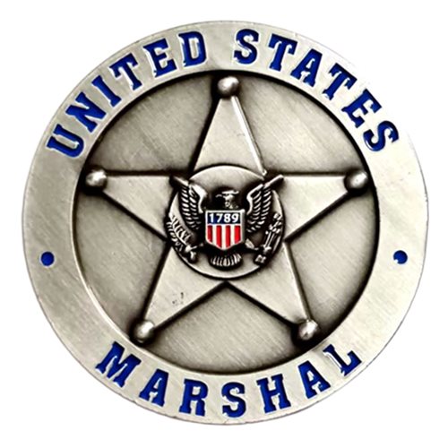 USMS Justice Integrity Service Challenge Coin - View 2