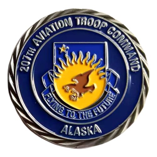 207 ATC Arctic Eagles Command Challenge Coin - View 2