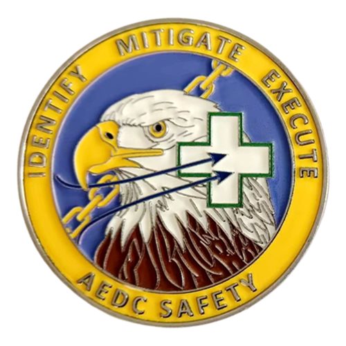 AEDC SE Safety Challenge Coin - View 2