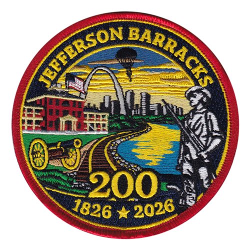 131 BW Jefferson Barracks 200th Anniversary Patch