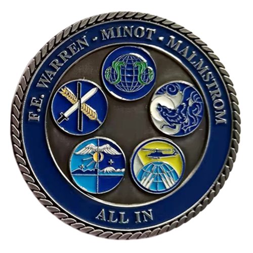 582 HG All in Gaggle Challenge Coin - View 2