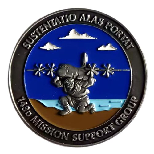 143 MSG C130-J Atlas Command Challenge Coin