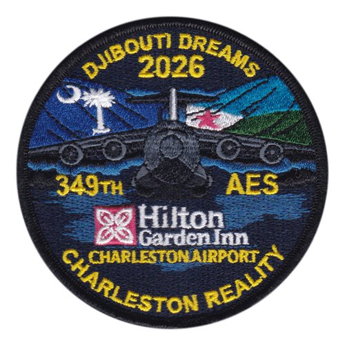 349 AES Djibouti Dreams Patch | 349th AES Patches