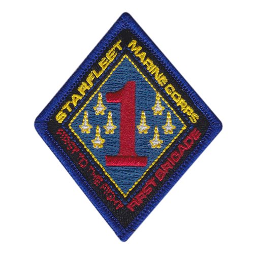 Starfleet Marine Corps 1st BDE Diamond Patch