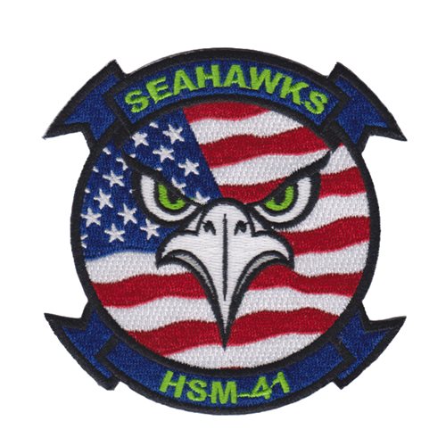 HSM-41 Seahawks America Patch