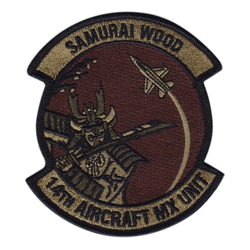14 AMU Samurai Wood OCP Patch