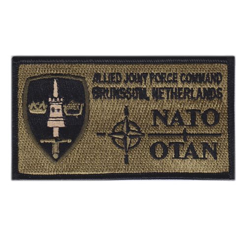 NATO JFCBS Navy Element NWU Type III Patch