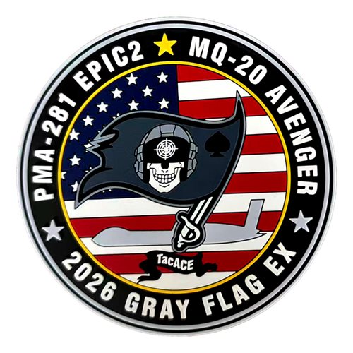 GA ASI MQ-20 Avenger PVC Patch