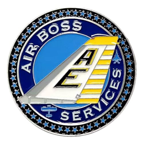 Aviation Enthusiasts Airs Boss Services Challenge Coin
