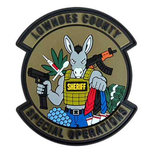Lowndes County Sheriff's Office Special Operations PVC Patch