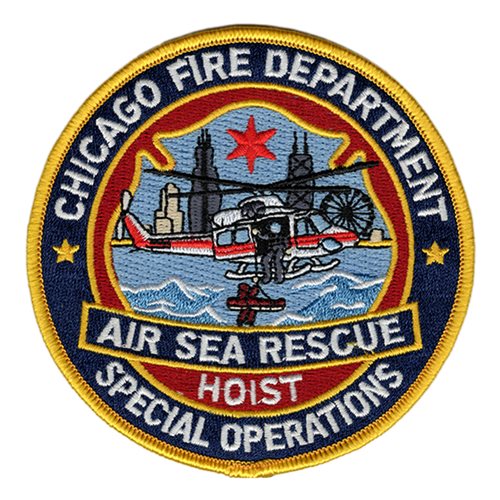 Chicago Fire Dept HOIST ASRSO Patch