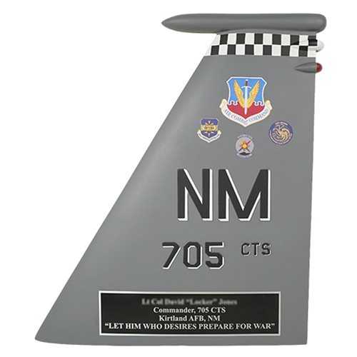 705 CTS F-15E Strike Eagle Custom Airplane Tail Flash