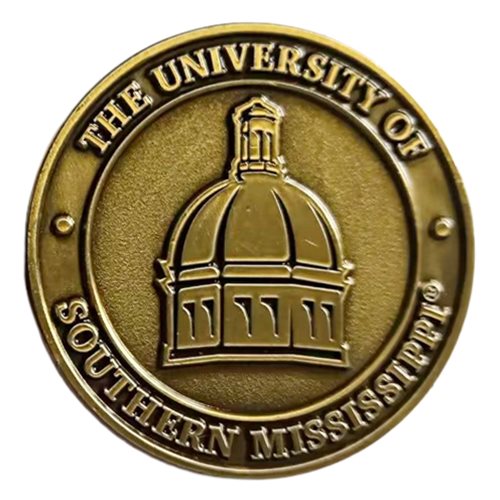 University of Southern Mississippi School of Management Challenge Coin - View 2