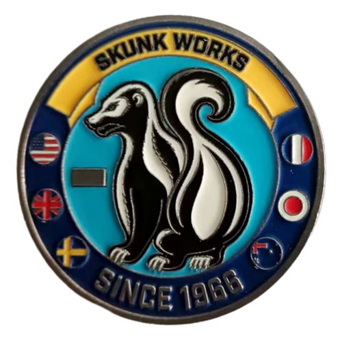 HAF A5 Skunk Works FDD Challenge Coin