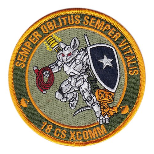 18 CS XCOMM Rat Patch