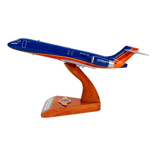 Southwest Boeing 717-200 Custom Airplane Model  - View 2