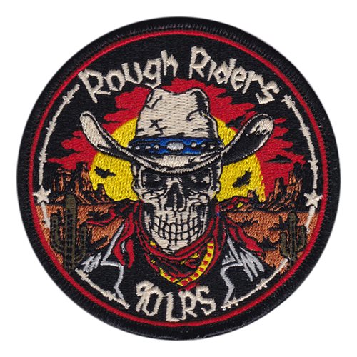 90 LRS Rough Riders Patch