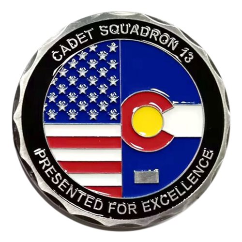 USAFA CS-13 Bulldog Challenge Coin - View 2