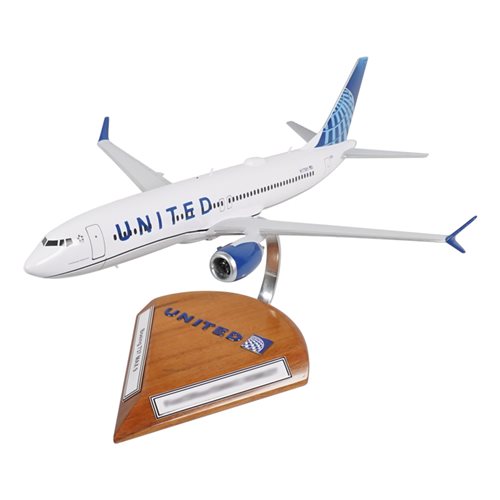United Airlines Boeing 737 Max-9 Custom Aircraft Model