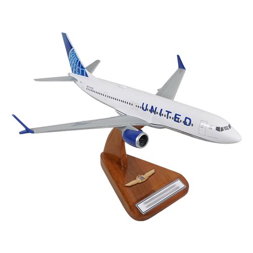 United Airlines Boeing 737 Max-9 Custom Aircraft Model - View 5