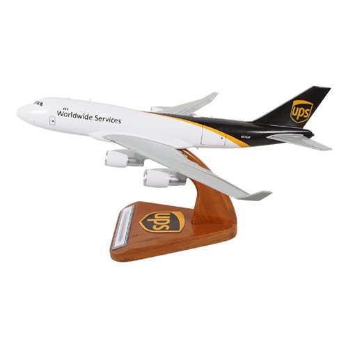 UPS Boeing 747-44AF Custom Aircraft Model - View 2