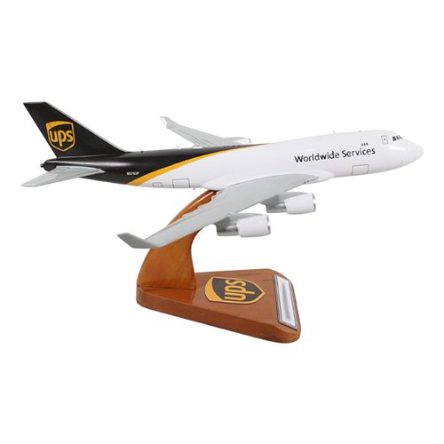 UPS Boeing 747-44AF Custom Aircraft Model - View 4