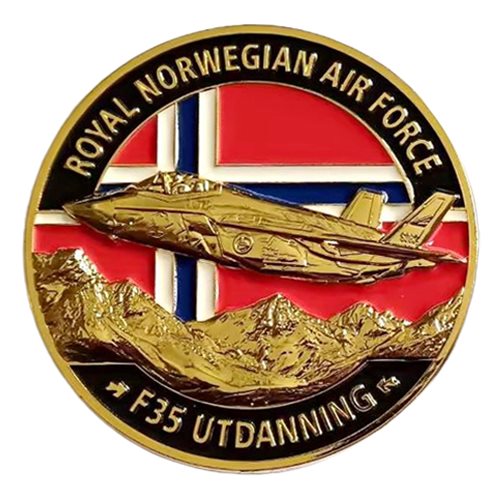 Royal Norwegian Air Force RNoAF Challenge Coin