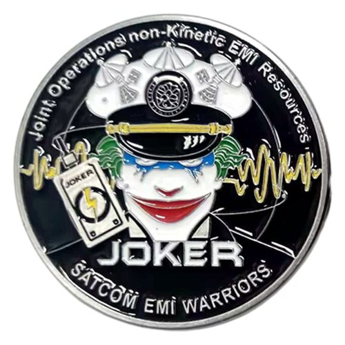 NIWC PAC Joint Operations non-Kinetic EMI Resources Coin