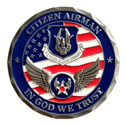 AF Reserve Brig Gen Citizen Airman Challenge Coin - View 2