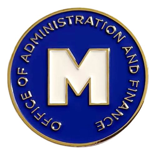 Massasoit Community College OAF Challenge Coin