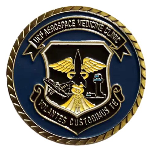UCF College of Aerospace Medicine Clinic Challenge Coin - View 2