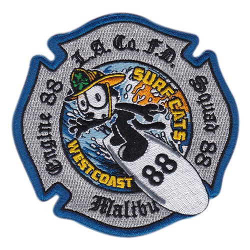 Los Angeles County Fire Department Station 88 Patch