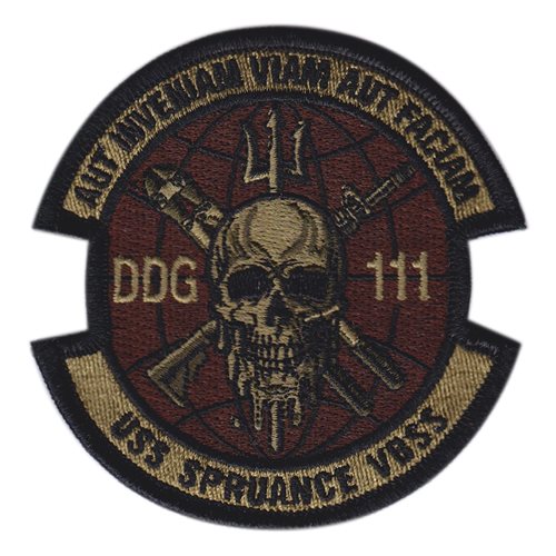 USS Spruance VBSS DDG 11 Patch