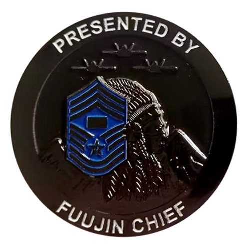 4 AMXS Fuujins Command Chief Challenge Coin