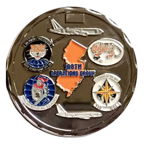 108 OG Commander Excellence Challenge Coin - View 2