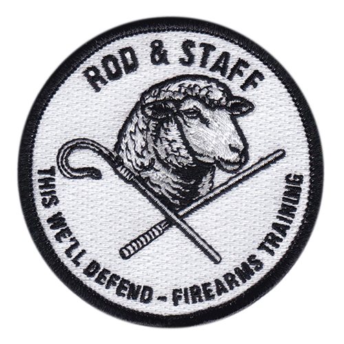Rod & Staff Firearms Training Patch